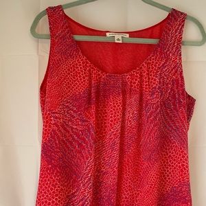 Sleeveless Blouson Top, Lingerie Snaps, Sheer